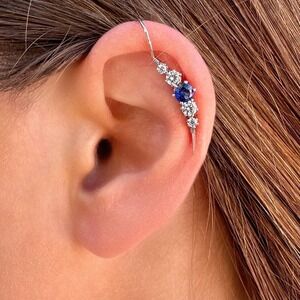 Non pierced women sterling silver 925 earrings